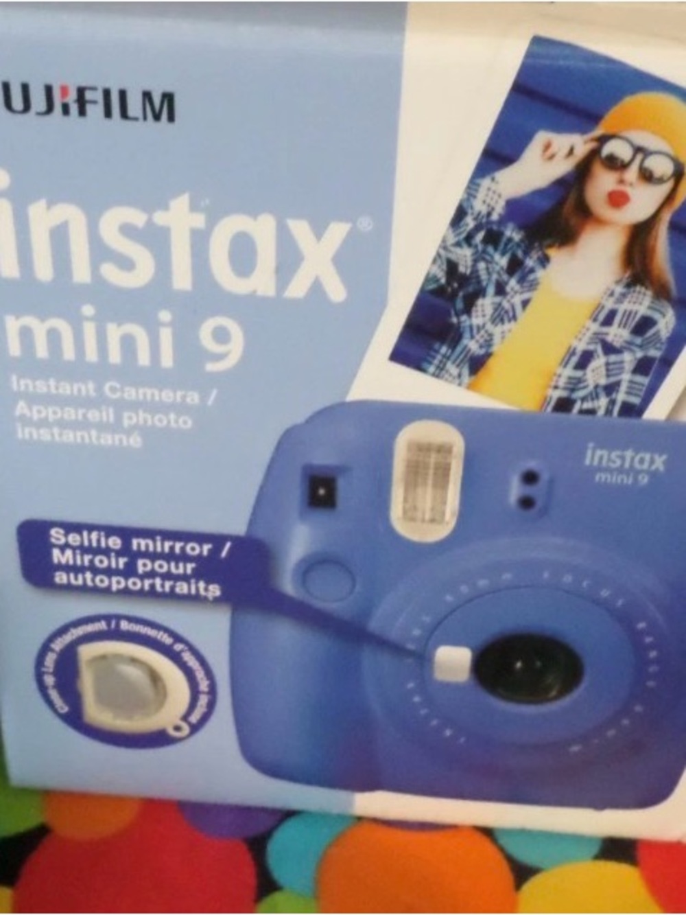 Fujifilm Instax Mini 9 Instant Camera - Blue